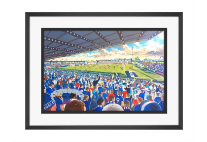 Victoria Park Stadium Fine Art Print - Ross County Football Club